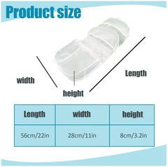 Bathroom Mesh Storage Organizer — Double-Layer Hanging Basket with Suction Cups