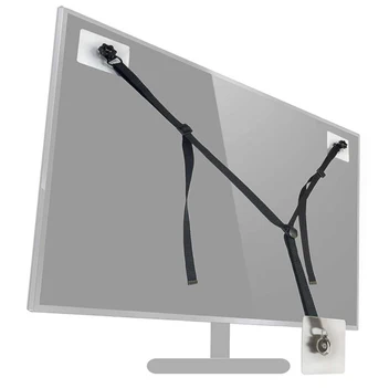 Anti-Tip TV Safety Strap — No-Drill Protection for Your Home