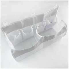 2-Compartment Mesh Toy Storage Bag — Simple, Smart, and Organized