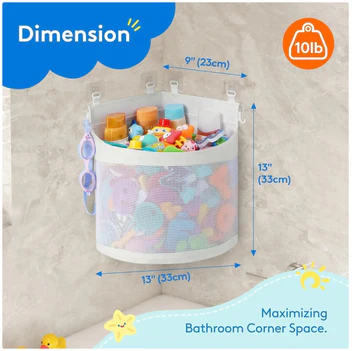 Mesh Baby Bath Toy Organizer
