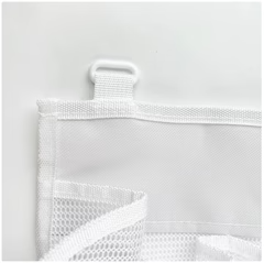 2-Compartment Mesh Toy Storage Bag — Simple, Smart, and Organized